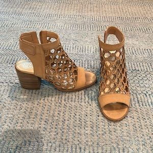 Vince Camuto open toe bootie